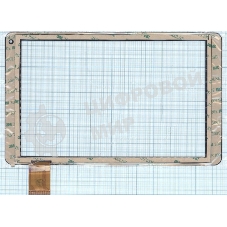 Сенсорное стекло (тачскрин) ZYD101-57V01, черное