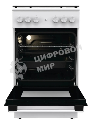 Плита газовая Gorenje GGI5A21WH белый, конфорок 4 газовых, духовка 67 л, 50 см x 85 см x 59.4 см