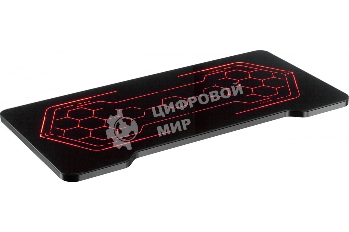 Столешница Cactus CS-DT-RGb-HEX 120x60x2.8 см черный