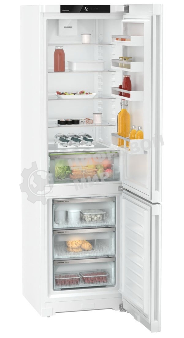 Холодильник Liebherr CNf 5703-22 001 белый двухкамерный 266/94л морозилка снизу