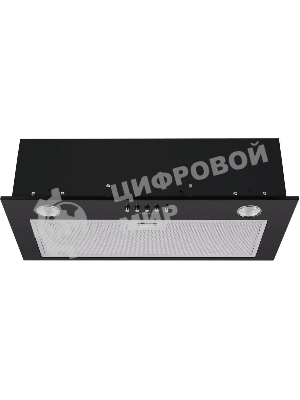 Вытяжка встраиваемая Maunfeld Crosby Singl 60 черный, 60 см, 850 куб. м/ч, 48 дБ