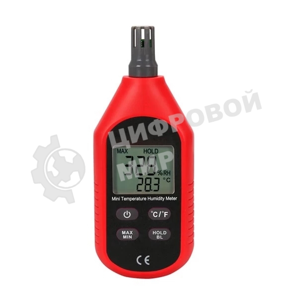 Измеритель температуры и влажности UT333, -10 ~ 60C, 0 ~ 100%