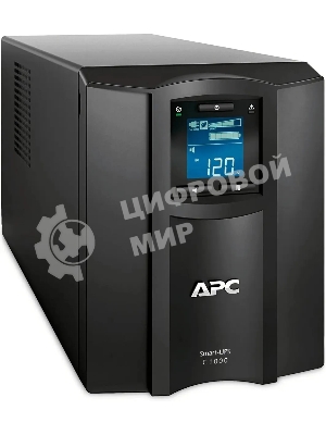 Источник бесперебойного питания APC Smart-UPS C SMC1000IC 600Вт 1000ВА черный