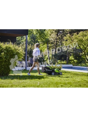 Газонокосилка аккумуляторная (2512607) GreenWorks G24X2LM41, 2*24V, 41 см, без АКБ и ЗУ