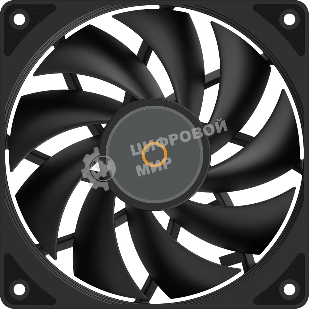 Вентилятор для корпуса Ocypus Gamma F12 BK черный 120мм 1300rpm 24.5db 3-pin