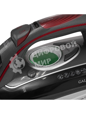 Утюг Galaxy Line GL 6142 серый, 3200 Вт, 90 г/мин, 260 г/мин, 450 мл