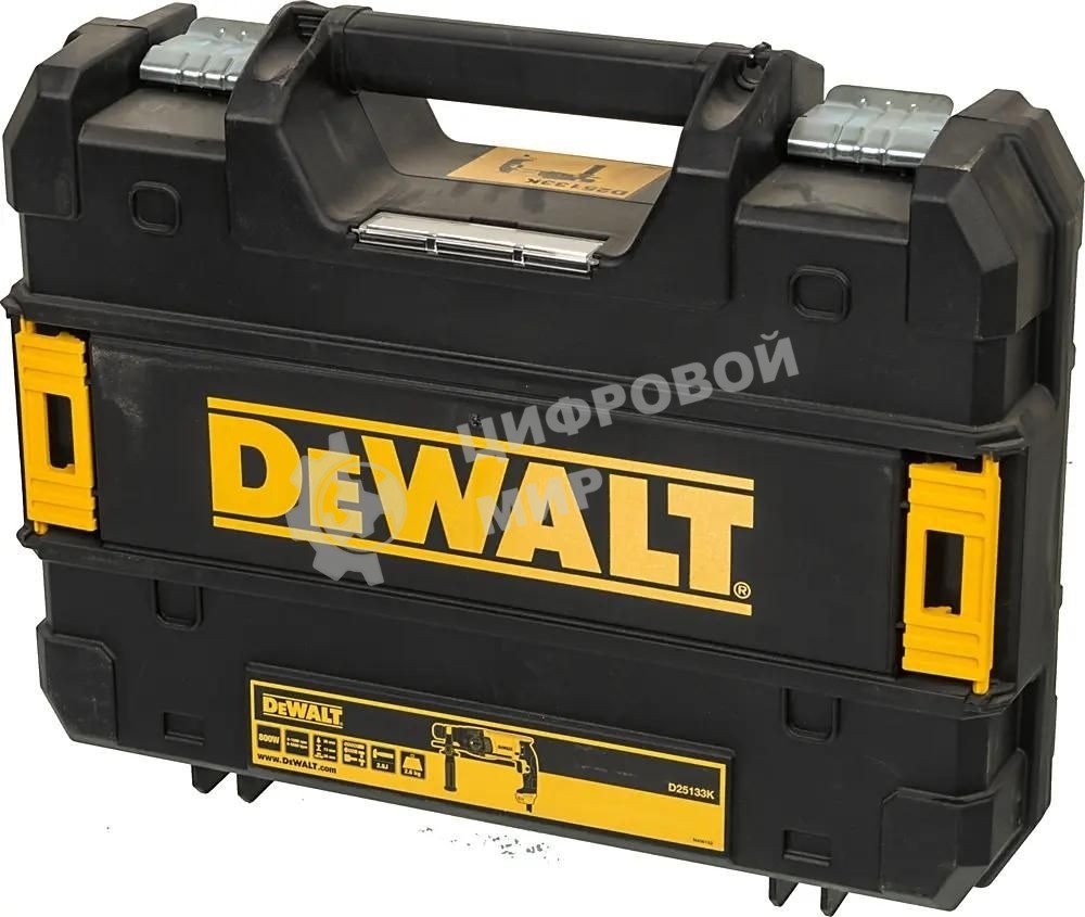 Перфоратор DeWalt D25133K-QS SDS-plus уд.:2.8Дж 800Вт (кейс в комплекте)