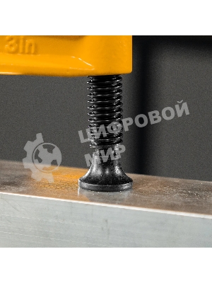 Струбцина Denzel G-образная усиленная, 75 мм