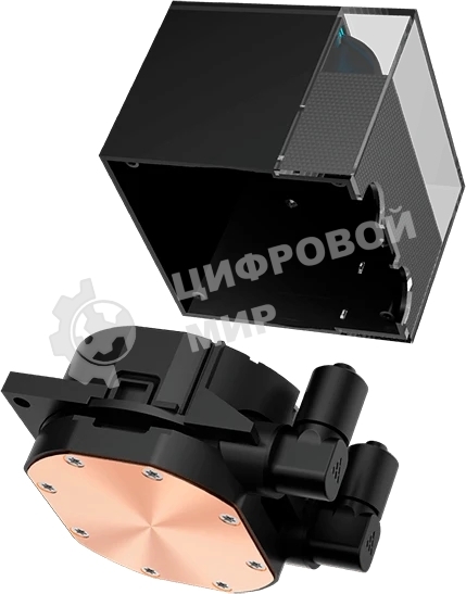 Система охлаждения Water Cooling System PCCooler DS360 Display BK (310W, 360мм, LED, Black, ARGb Pump/Fans: 3x120мм, 90.56CFM, 39.8dBA, 2500RPM/Pump height 65мм, 15dBA, 2600RPM, Rad thickness 27мм/S: 1851, 1700, 1200, 115X, AM5, AM4)