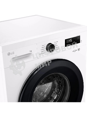 Стиральная машина LG F2Y1VS6W белый, загрузка фронтальная 9 кг, 1200 об/мин., класс: А