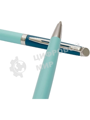 Ручка шариковая Waterman Hemisphere Colour Blocking (2190125) Green CT, M, синие чернила, подарочная коробка