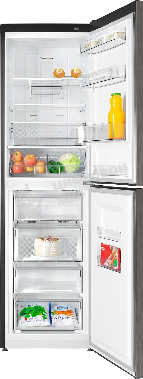 Холодильник Atlant ХМ-4625-179 ND антрацит двухкамерный 211/125л морозилка снизу, No Frost