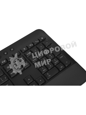 Комплект клавиатура+мышь Logitech Signature MK650 беспроводной, USB + Bluetooth, 4000 DPI, серый/чёрный