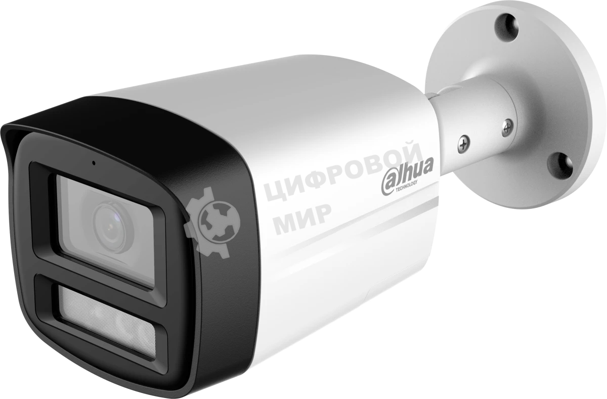 Камера видеонаблюдения аналоговая Dahua DH-HAC-HFW1200TLMP-IL-T-0280B 2.8-2.8мм