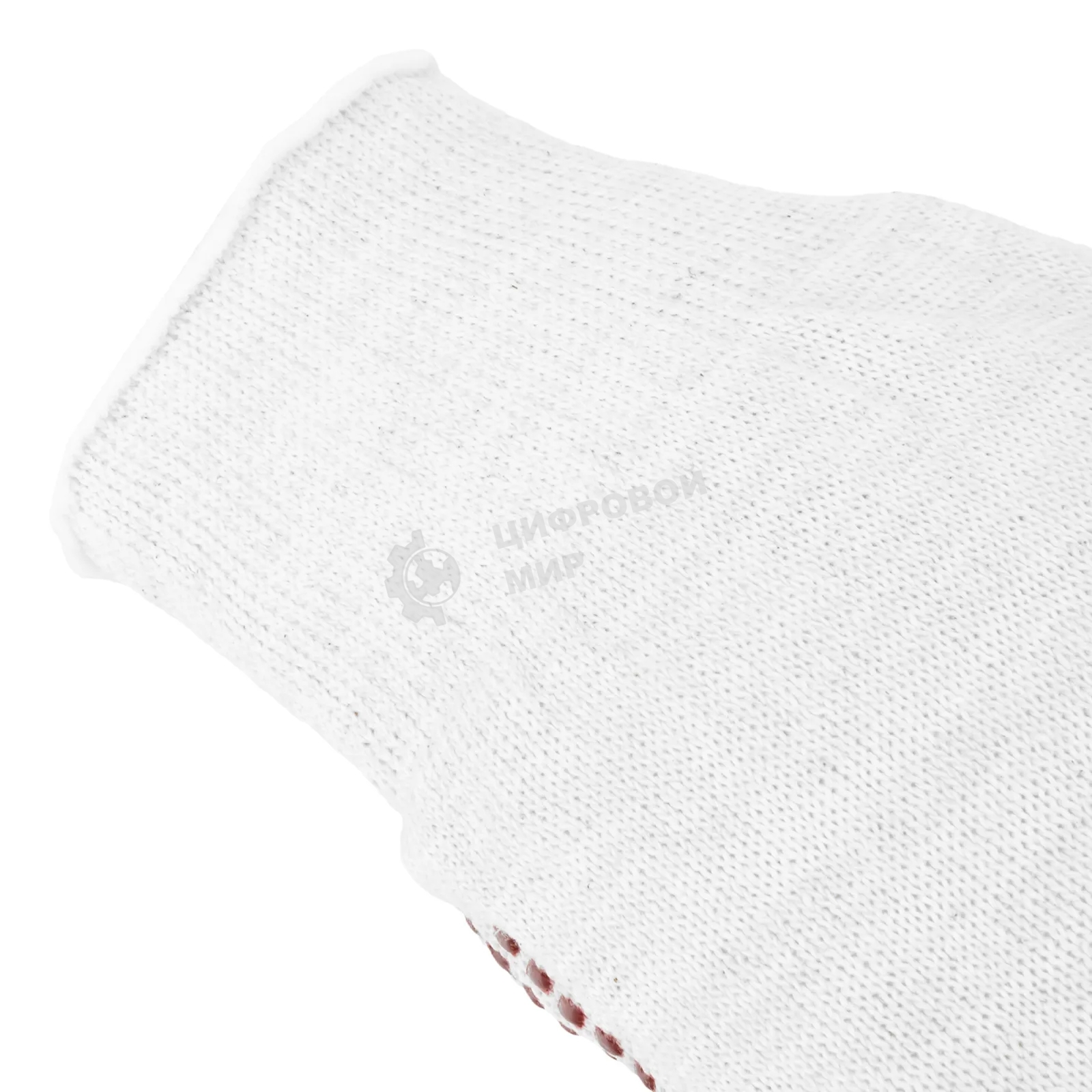 Перчатки трикотажные Сибртех х/б, ПВХ-гель Протектор, для точных работ, 13 класс