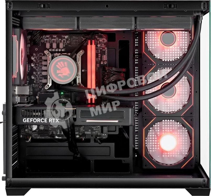 Компьютер Bloody BD-PC CB76V2 TWR i5 14400F (2.5) 32Gb SSD1Tb RTX5060TI 16Gb Windows 11 Home 64 2.5xGbitEth WiFi BT 750W черный (RUS) (2142026)