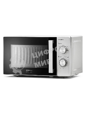 Микроволновая печь Caso M 20 Gourmet серебристый, 20 л, 800 Вт, переключатели - поворотный механизм
