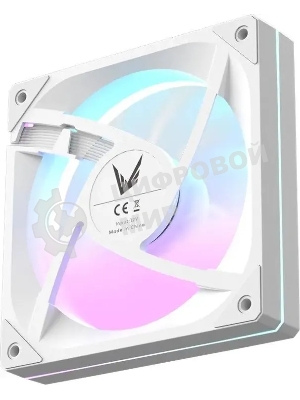 Вентилятор для корпуса Formula Floe Se 12 Reverse ARGB 120х120x25 белый, 120x120x25 мм, 1500 об/мин, 27.5 дБ, 4 pin