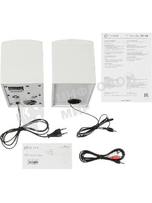 Акустическая система Oklick OK-164 2.0 белый 30Вт