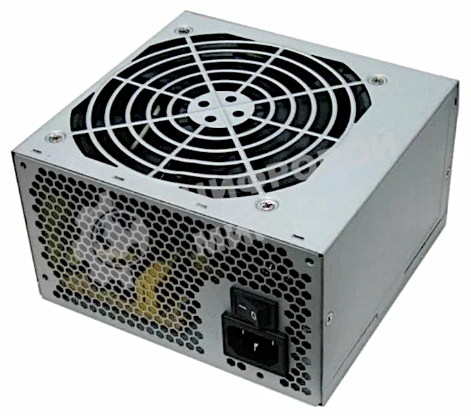 Блок питания Foxline FZ500R, 500W, 120мм, серый