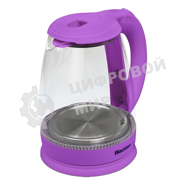 Чайник Blackton Bt KT1800G Purple. Мощность: 1500 Вт, Максимальный объем: 1.8 л
