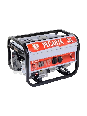 Электрогенератор бензиновый Ресанта БГ 4000 Р, 3 кВт, 66 дБ, 40.8 кг