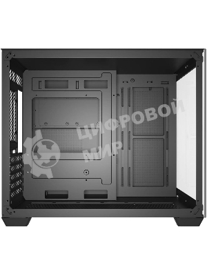 Компьютерный корпус Bloody BD-CC108 черный без БП mATX 9x120мм 2xUSB 3.0 audio bott PSU