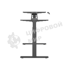 Подстолье Cactus CS-EDLF-BK каркас черный