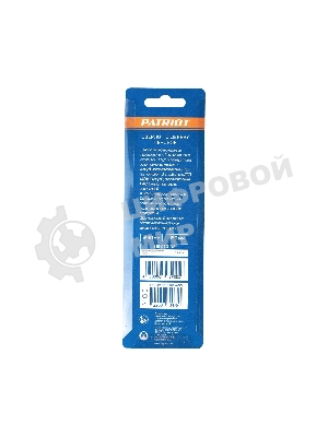 Сверло PATRIOT по дереву перовое 40 мм х 150 мм, 1 шт в блистере