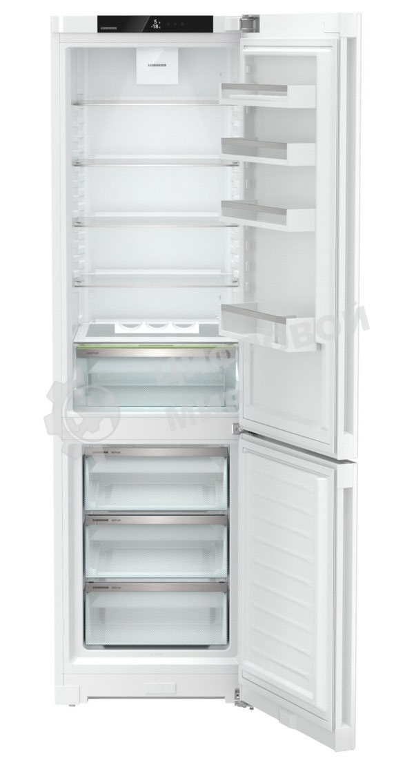 Холодильник Liebherr CNf 5703-22 001 белый двухкамерный 266/94л морозилка снизу