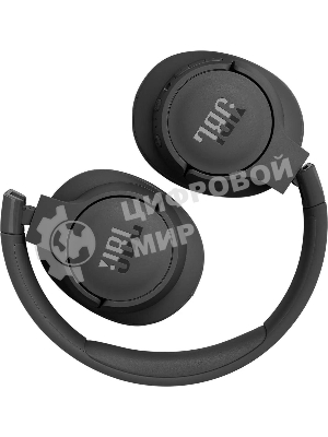 Беспроводные/проводные наушники JBL Tune 770NC черный, полноразмерные, Bluetooth + проводной, адаптивное шумоподавление, до 70 ч