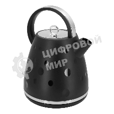 Чайник электрический Maunfeld MFK-647BK черный с хромированными элементами