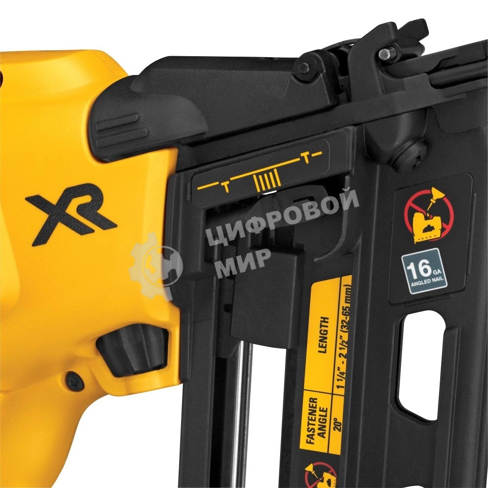 Аккумуляторный шпилькозабивной пистолет DeWalt DCN660D2, 18 В XR, 2 АКБ 2 А·ч