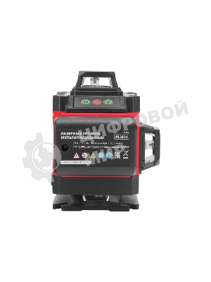 Лазерный уровень м-призм. MTX ML 360-4 Basic SET, 30 м, зеленый луч, акк. Li 3000 мА·ч, сумка