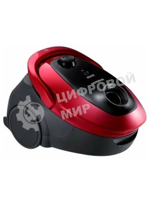 Пылесос Samsung VC20M253AWR красный, 460/2000 Вт, уборка сухая, пылесборник мешок 2.5 л