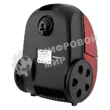 Пылесос BRAYER BR4223 черный/красный, 380/1800 Вт, уборка сухая, пылесборник мешок 2.5 л