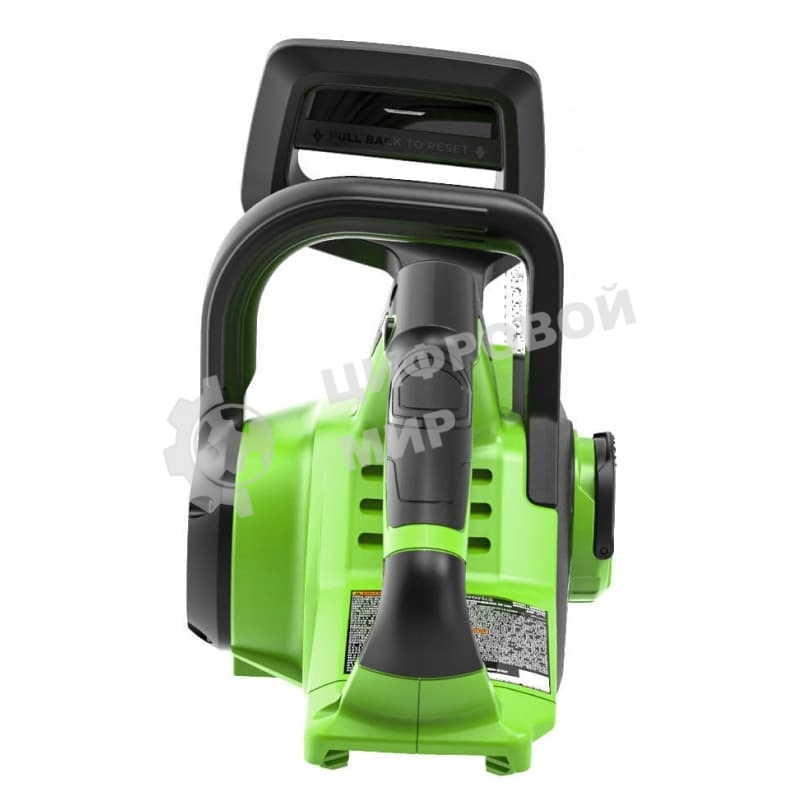 Цепная пила аккумуляторная GreenWorks GD24CS30K2, 24V, 30см, бесщеточная, c АКБ 2 А·ч и ЗУ (2007007UA)