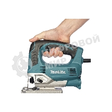 Лобзик электрический Makita JV0600K Лобзик,в\рук, 650Вт,500-3100об\м,ход-23мм,рез-90мм,2.4кг,чем,3маятн+1