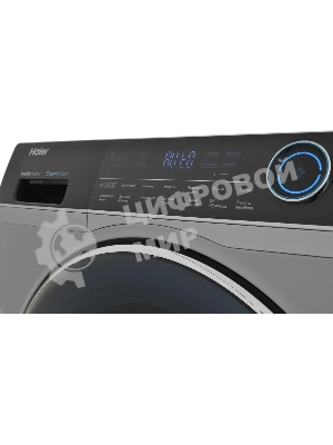 Стиральная машина Haier HWD80-BP14979S серебристый, загрузка фронтальная 8 кг, 5 кг - сушка, 1400 об/мин, класс: B
