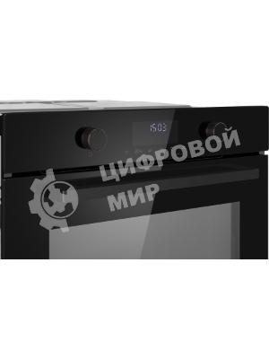 Духовой шкаф Электрический Weissgauff OE 4551 DB Black Edition черный