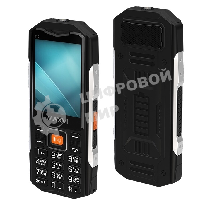 Мобильный телефон Maxvi T19 черный
