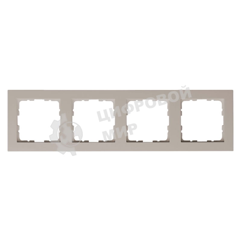 Рамка Jasmart 4-м G-Classic тауп