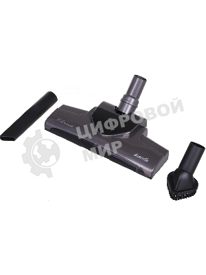 Пылесос вертикальный DEERMA Combo DX700S серый/черный, питание от сети, 210 Вт, уборка сухая, пылесборник 0.8 л