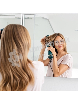 Фен-щетка Beurer HC45 Ocean бирюзовый, 1000 Вт, ионизация