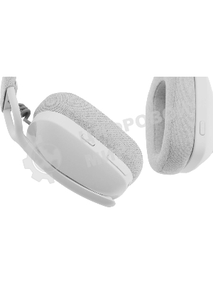 Гарнитура Logitech ZONE Vibe 100 белый, беспроводная, Bluetooth, до 20 ч