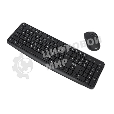 Комплект клавиатура+мышь Filum FL-KTW10-BK беспроводной, USB, 1600 DPI, чёрный