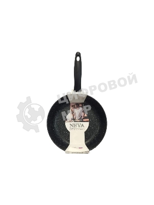 Сковорода 22 см, литая 