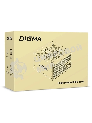 Блок питания Digma DPSU-450W RTL, 450Вт, 120мм, черный