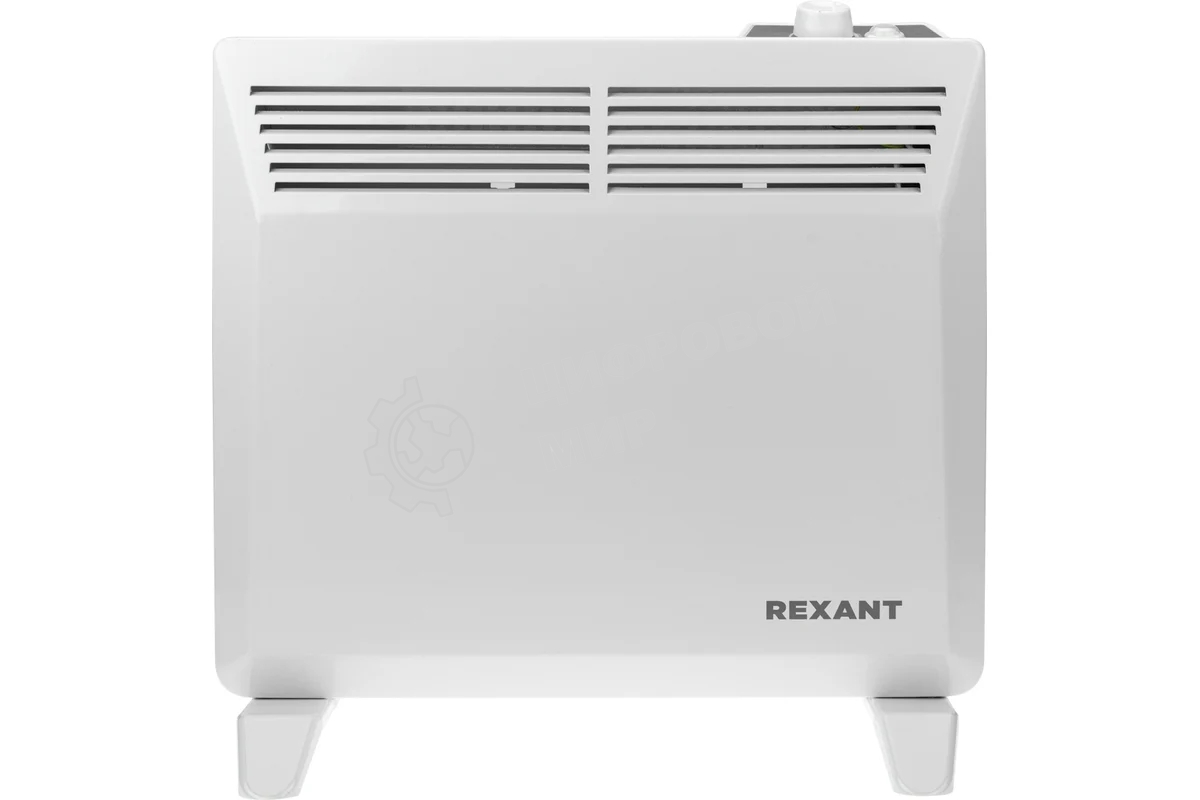 Конвектор электрический Rexant белый, 1000 Вт, 15 м2, термостат
