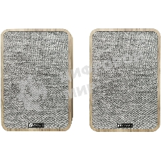 Акустическая система Оклик OK-417A 2.0 светлое дерево 40Вт BT